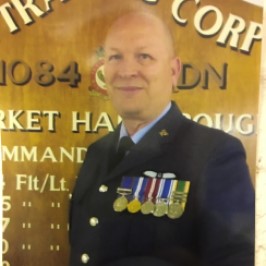 Flt Lt M Cheetham - Deputy Adjutant